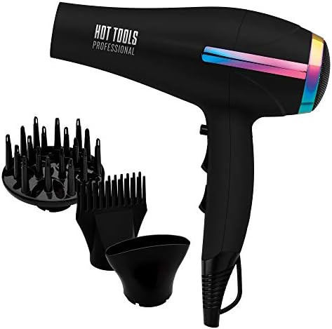 HOT TOOLS Professional 1875W Turbo Ceramic Rainbow Hair Dryer | Amazon (US)