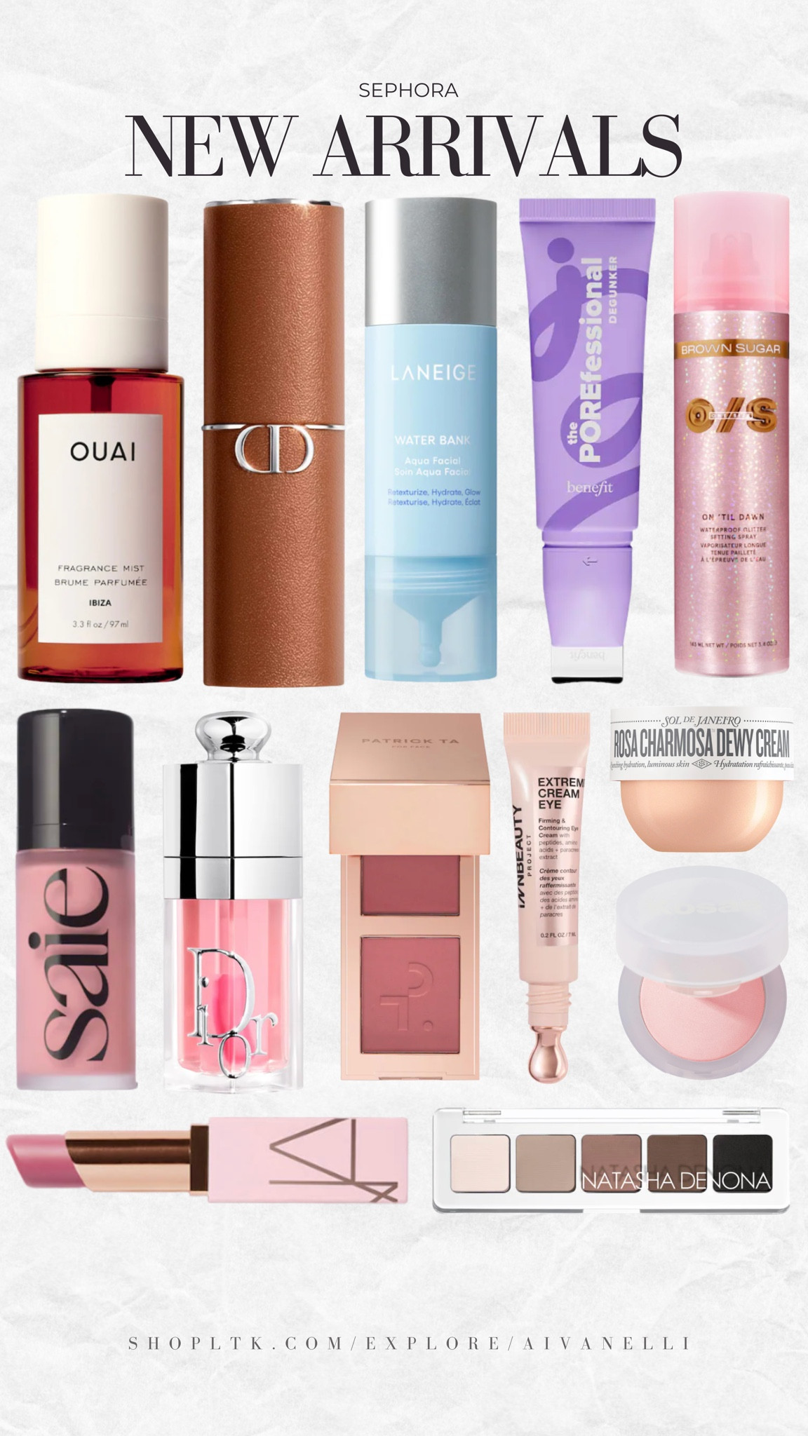 Sephora new arrivals

Glowy skin makeup
Lightweight skin tint
Cream blush and bronzer
Natural brow products
Hydrating lip oils
Soft glam everyday look
Dewy makeup essentials
Clean beauty favorites
Makeup travel must-haves
Beauty bag staples

#LTKBeauty #LTKSeasonal #LTKSaleAlert