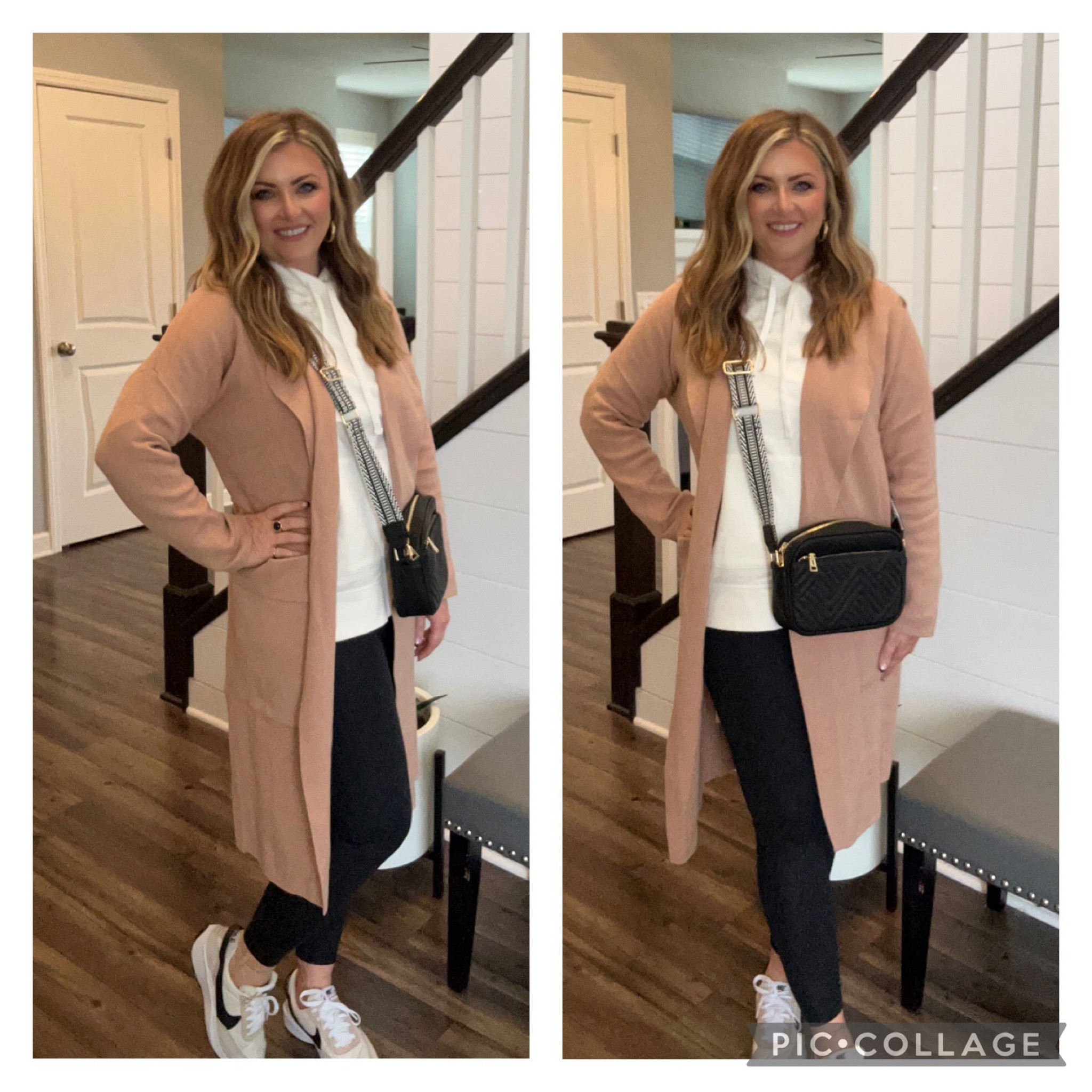  Affordable, Casual, Comfy and Chic Outfit Inspo!  All from Amazon!
Stats: 150lbs, 5’3”
Size: M in leggings, L in sweatshirt and M in Coatigan.

#LTKstyletip #LTKshoecrush #LTKSeasonal
