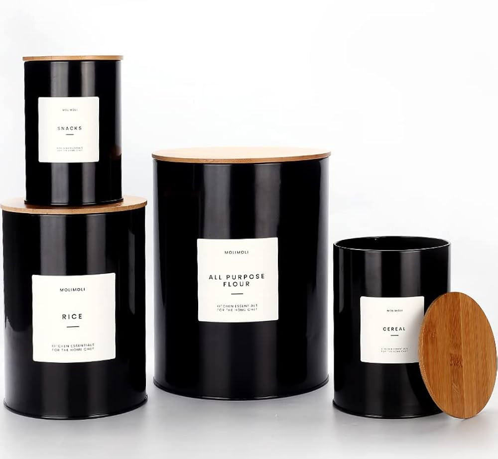 Molimoli Flour and Sugar Containers, Kitchen Containers, Sugar Canisters, Sugar Containers For Co... | Amazon (US)