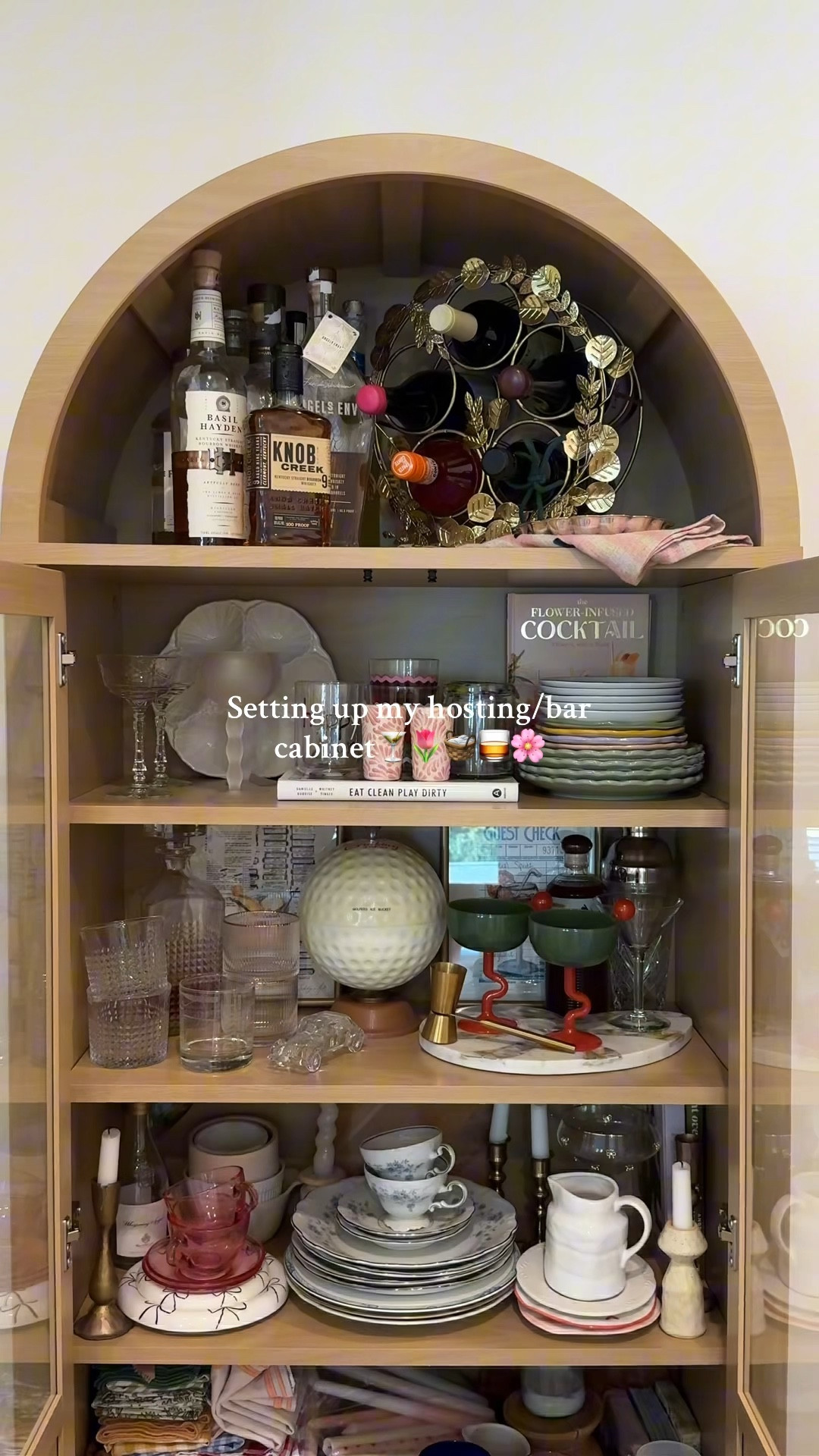 Hosting cabinet essentials🩵✨🌸

#LTKHome #LTKFindsUnder100