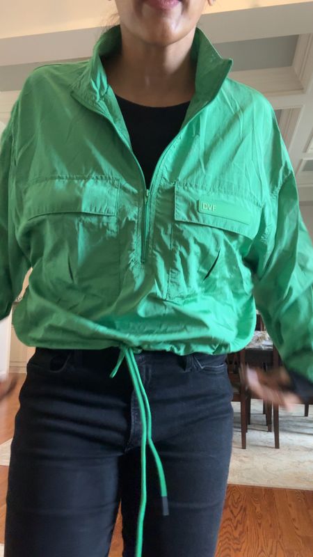 💚Loving this DVF windbreaker from Target- the color and style are 💯 designer looks for less

#LTKstyletip #LTKtravel #LTKover40