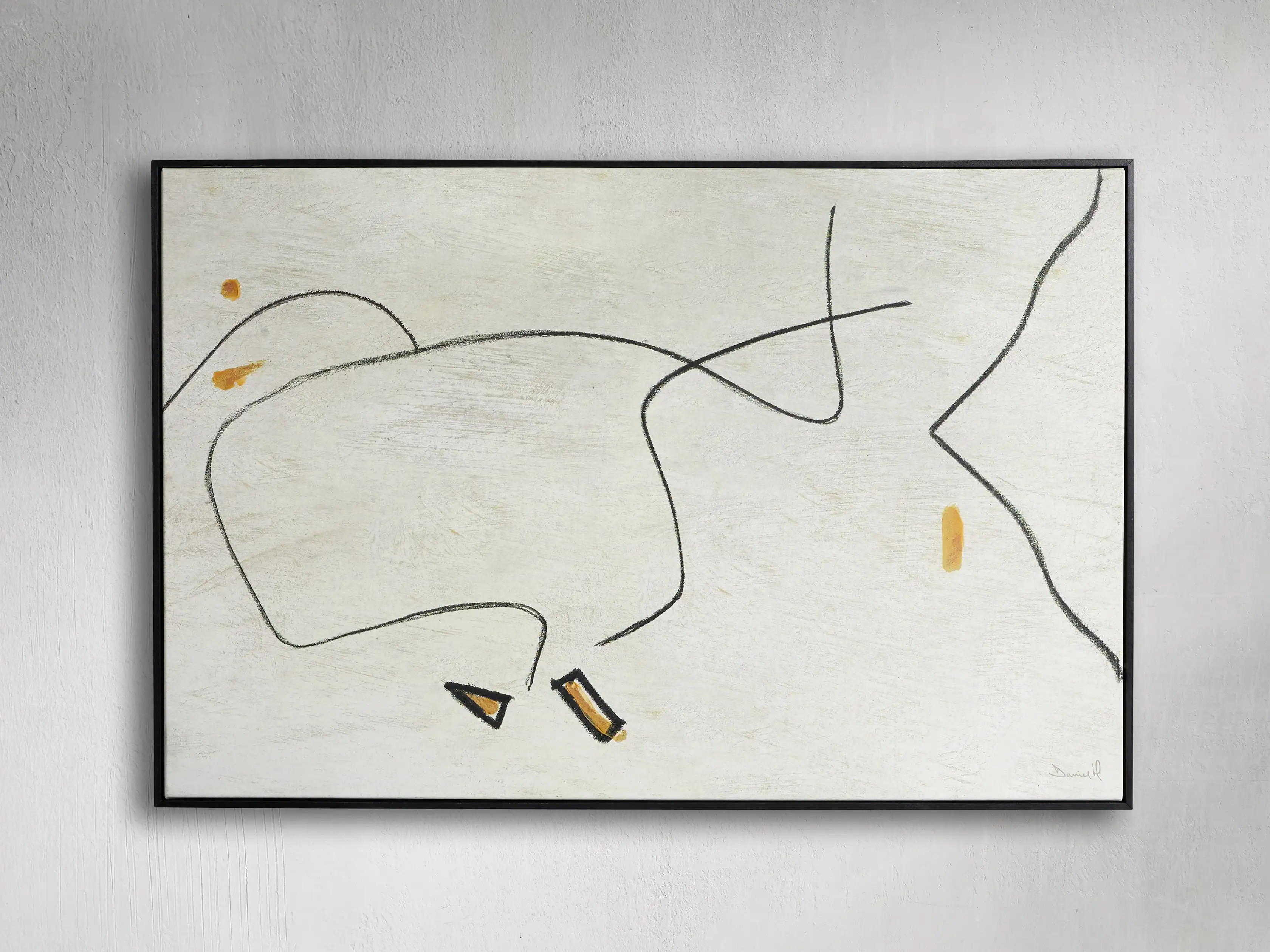 Abstract Sketch Framed Print | Arhaus