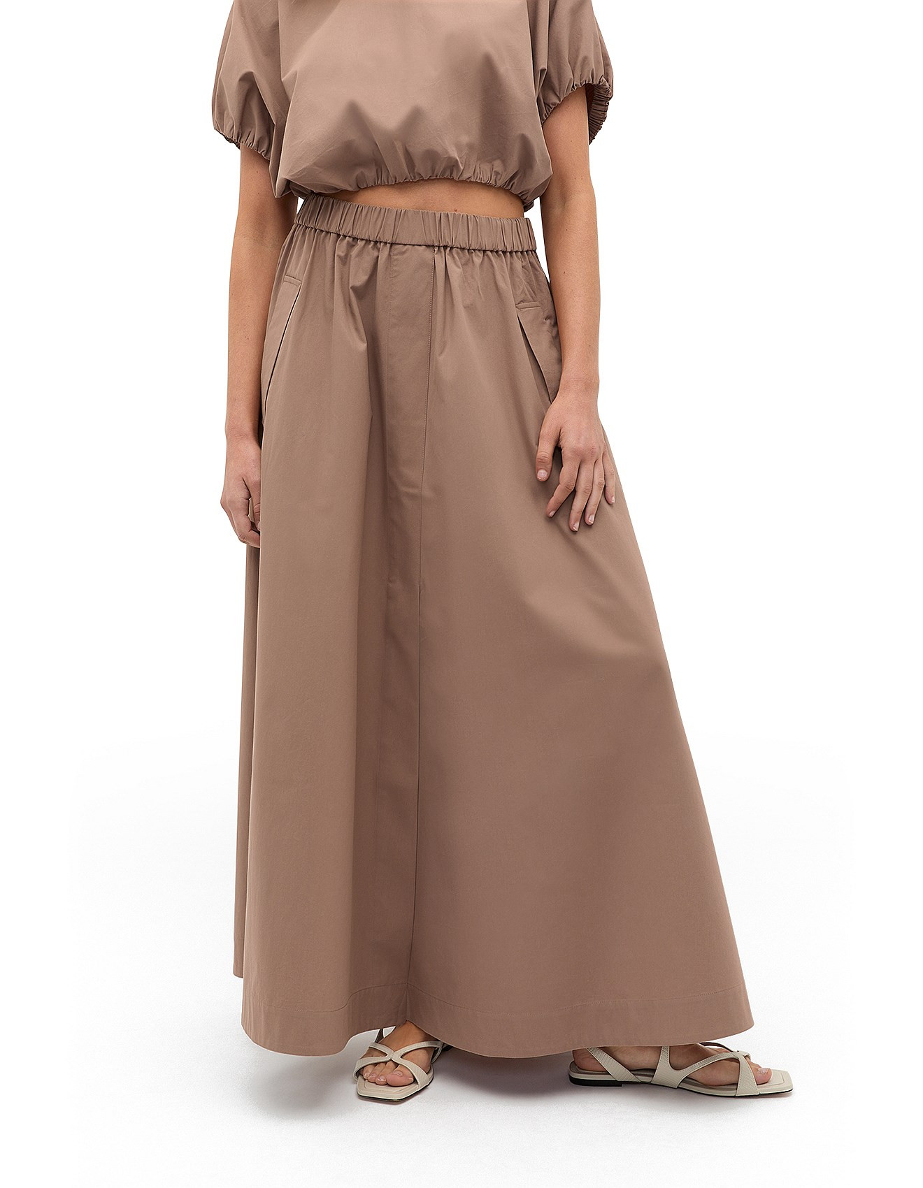POPLIN VOLUMINOUS SKIRT | David Jones (Australia & New Zealand)