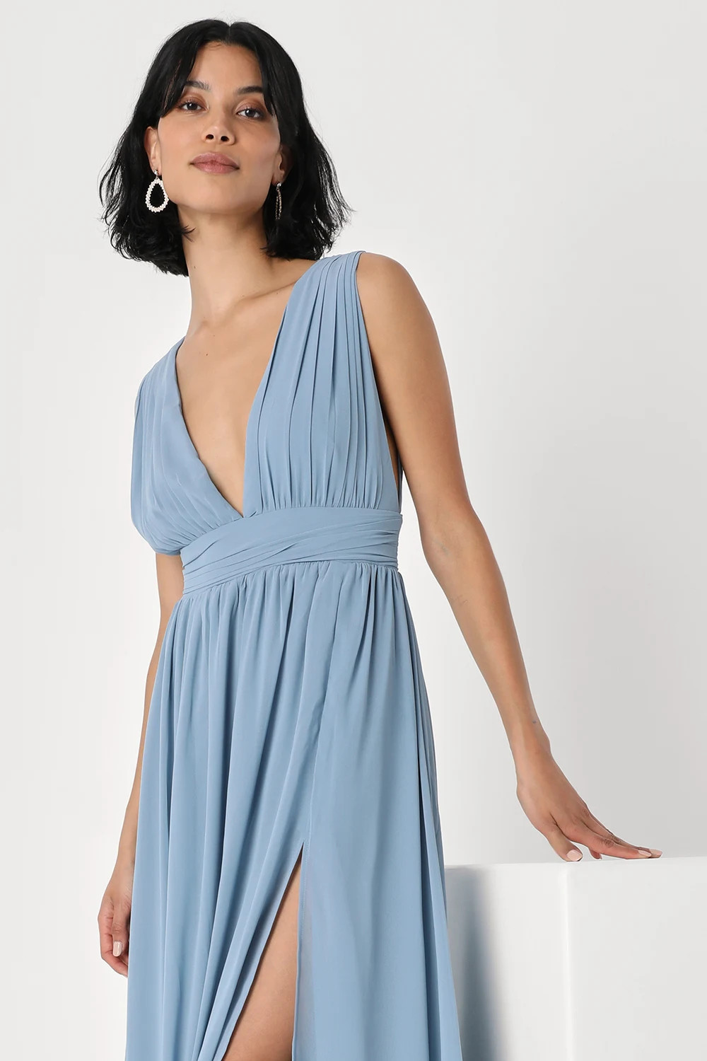 Heavenly Hues Light Blue Maxi Dress | Lulus (US)