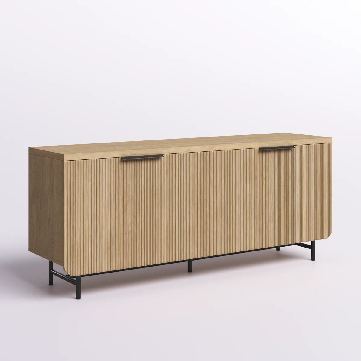 Ludlow 69" Reeded 4-Door Sideboard | Wayfair North America
