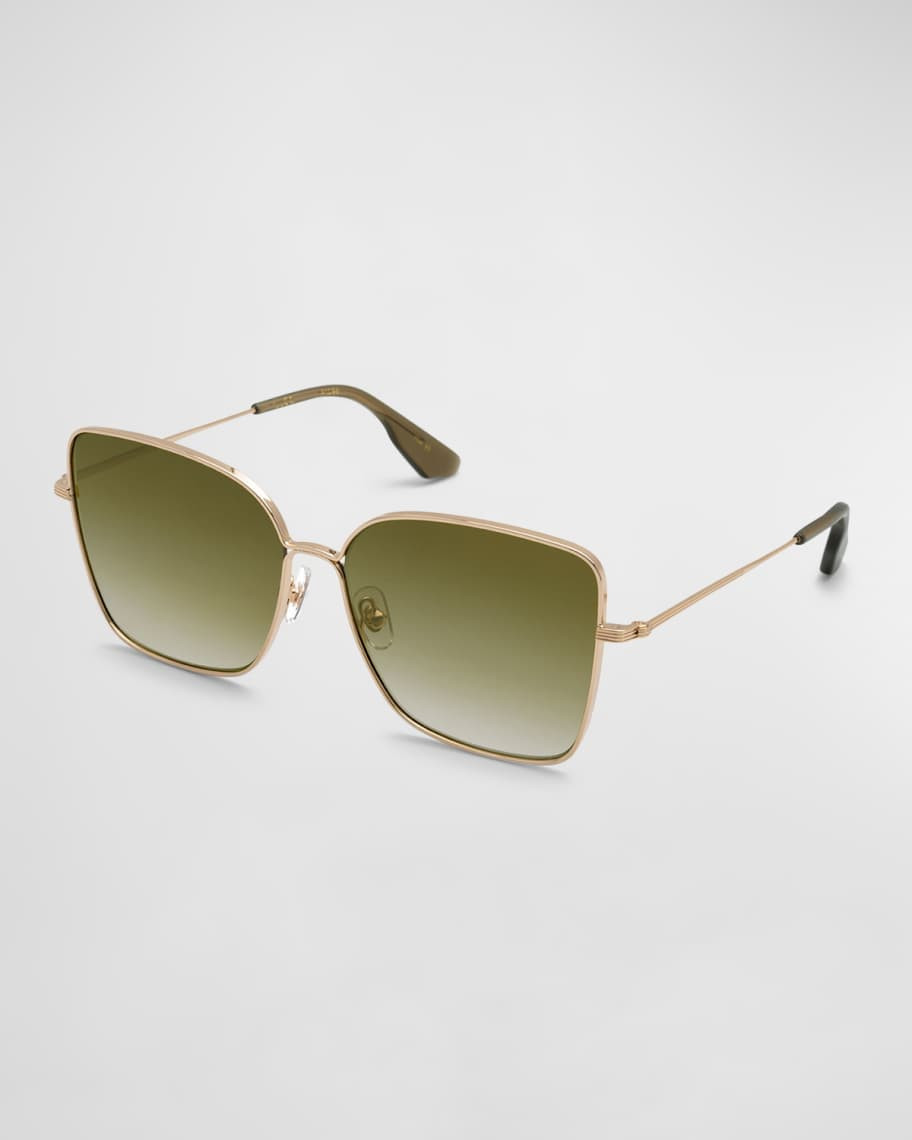 Dolly Titanium Butterfly Sunglasses | Neiman Marcus