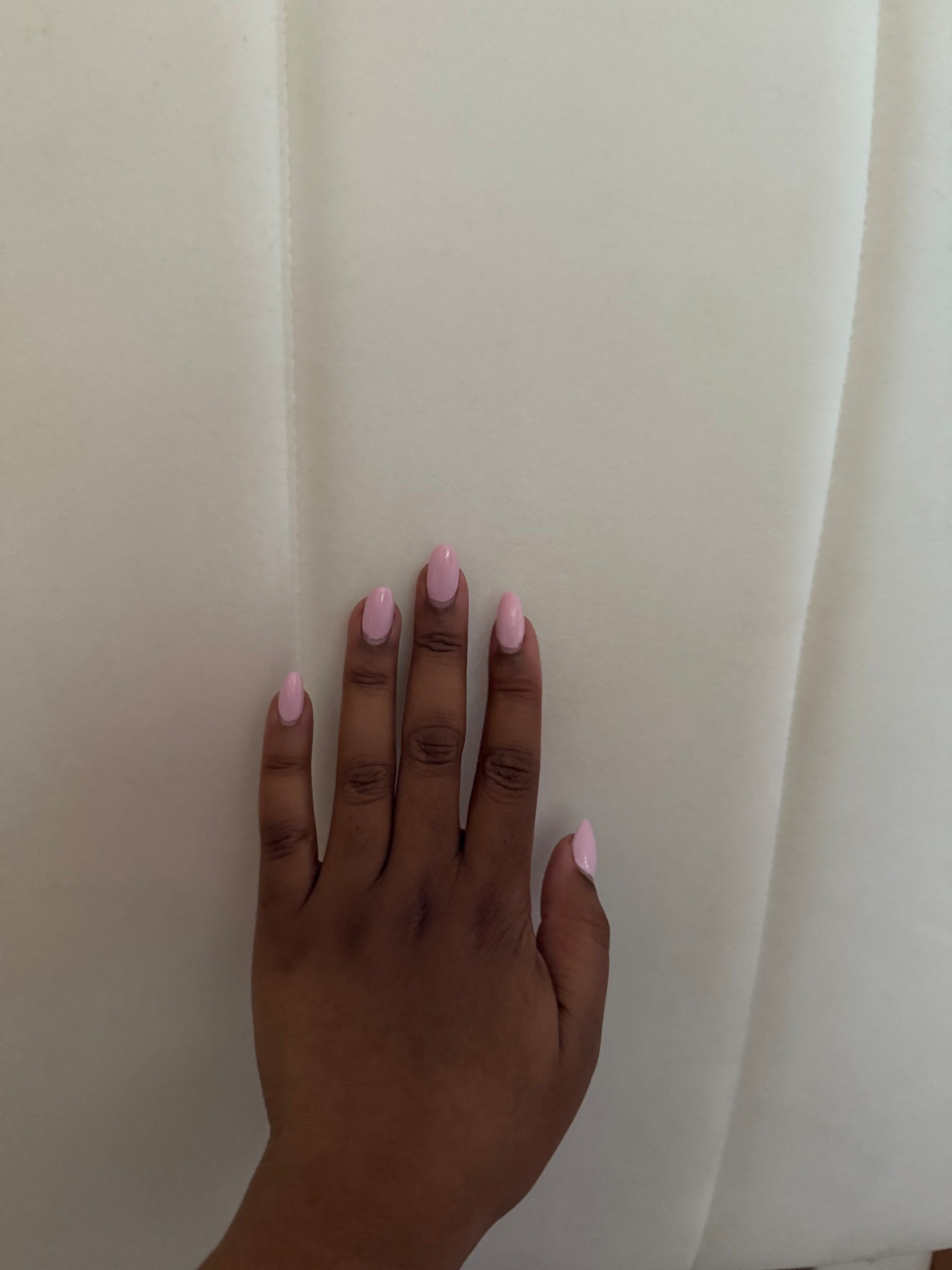 Love this nail color- comes with gel and regular nail polish 
