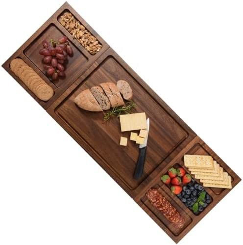 Shanik Premium Charcuterie Board - Magnetic Cheese and Meat Board, Double-Sided Serving Tray and ... | Amazon (US)