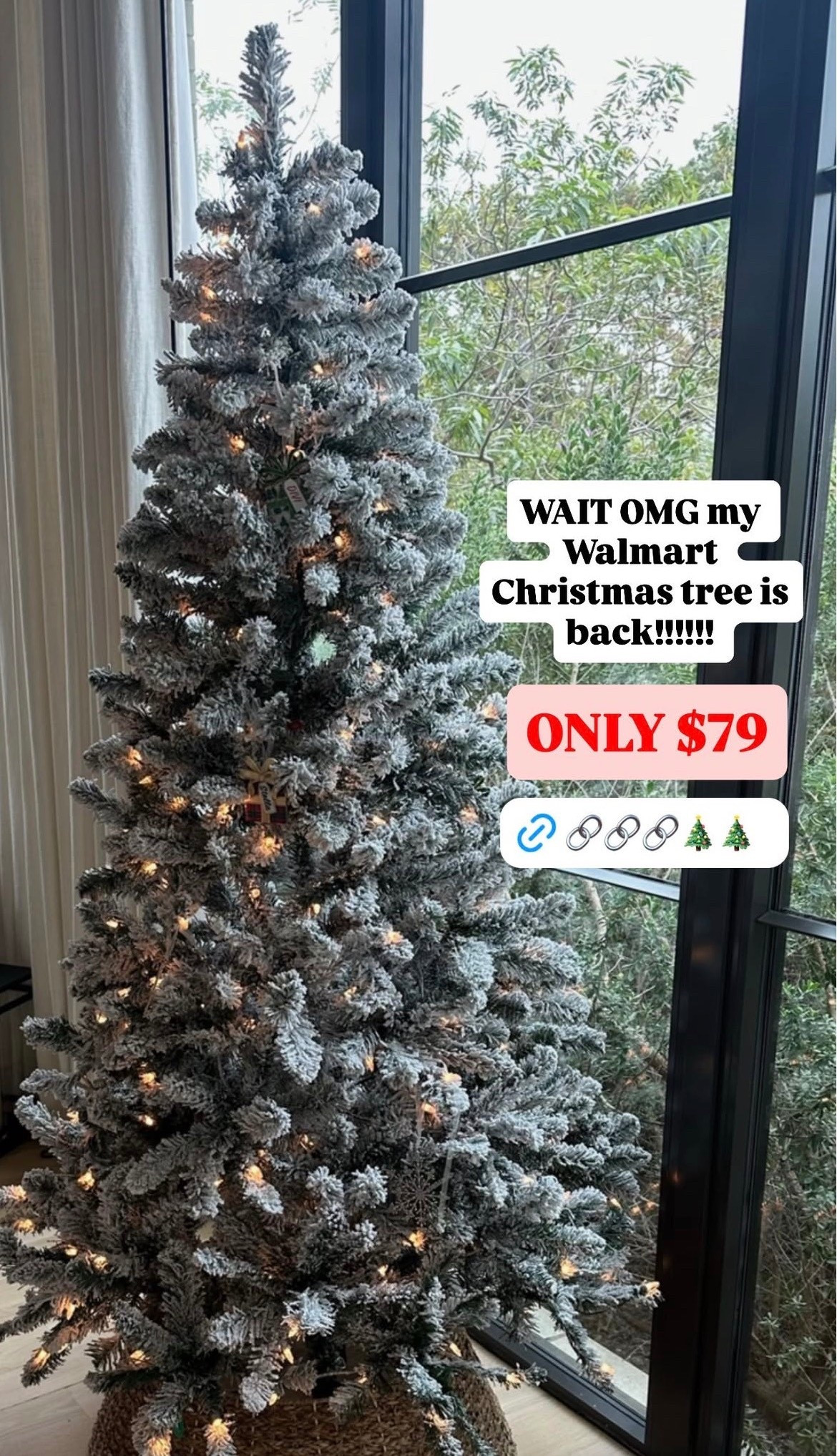 My Walmart Christmas tree is back and only $79!!!! 🎄

#LTKHome #LTKFindsUnder100 #LTKHoliday