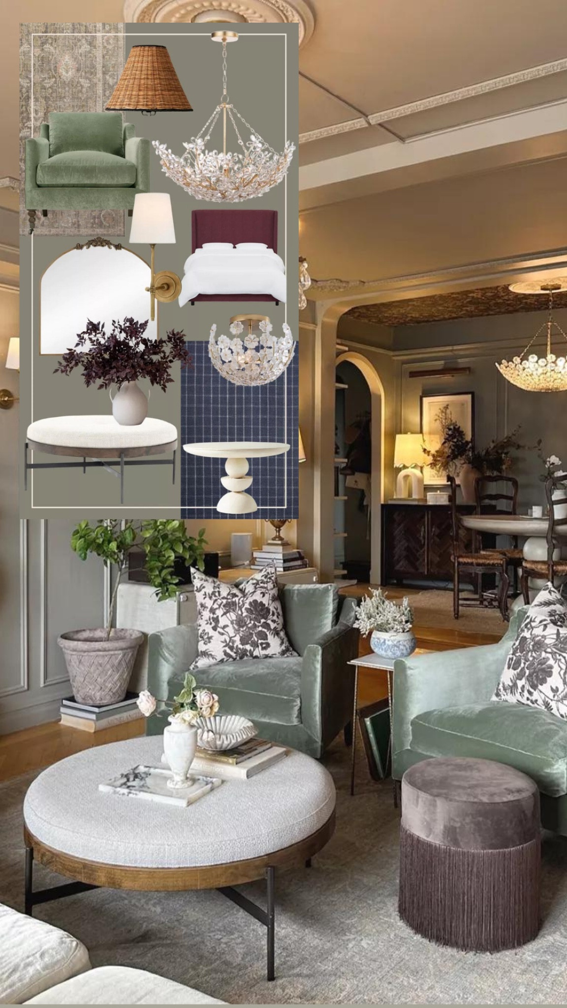 Some favorite items around the apartment living room still on sale from the weekend! New statement chairs, area rug, ottoman, mirror and more

#LTKhome #LTKsalealert