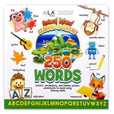 DMAI Animal Island Learning Adventure™ (AILA) Sit & Play 250 Words Book | Bed Bath & Beyond | Bed Bath & Beyond