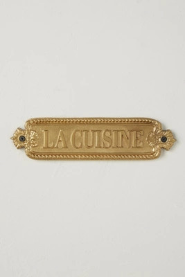 French Cottage Sign | Anthropologie (US)