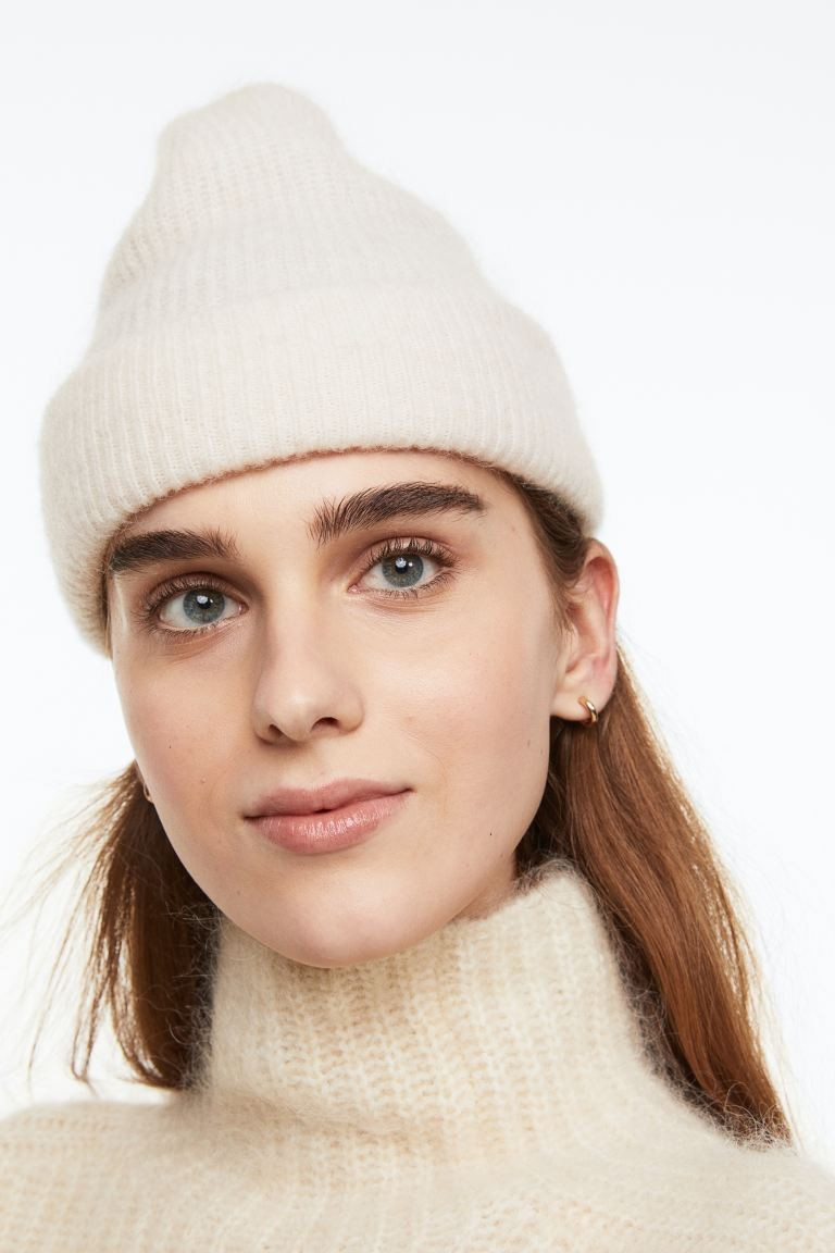Ribbed wool-blend hat | H&M (UK, MY, IN, SG, PH, TW, HK)