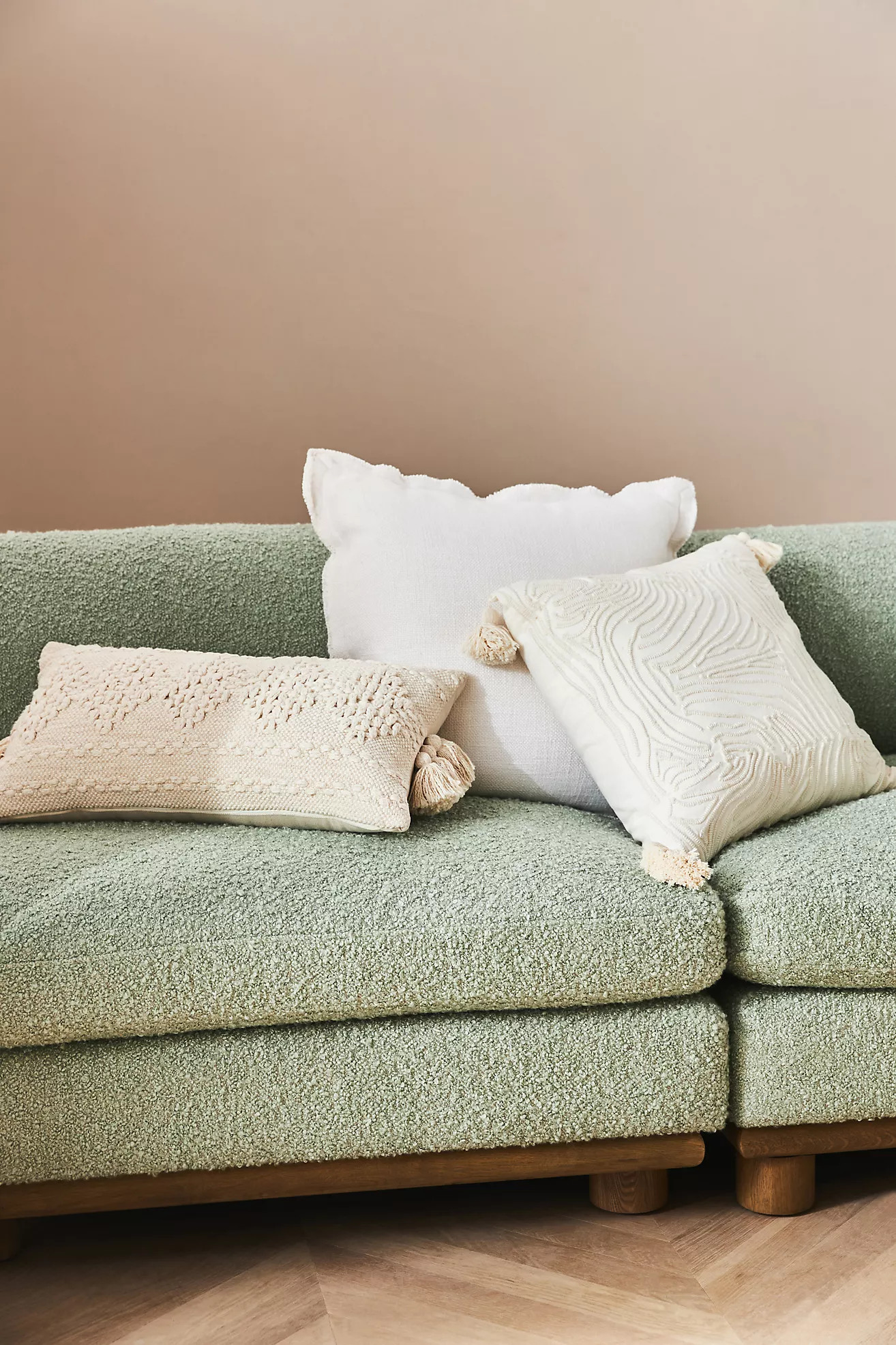 Embroidered Stina Pillow | Anthropologie (US)