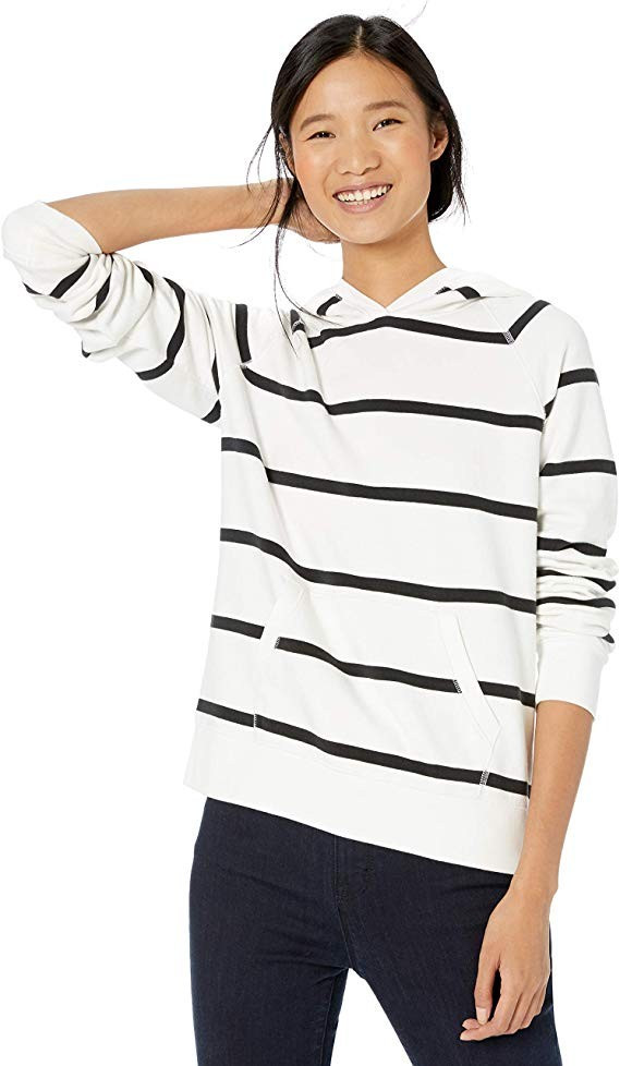 Amazon Brand - Goodthreads Women's Modal Fleece Popover Sweatshirt | Amazon (US)