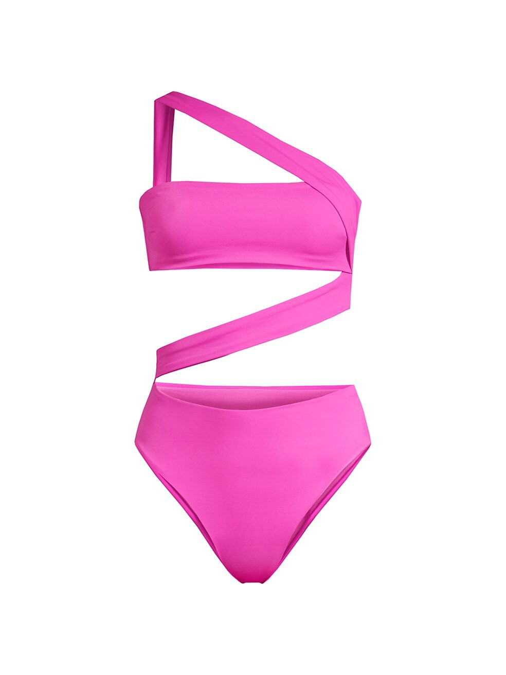 Verano Road Irisha Asymmetric One-Piece Swimsuit | Saks Fifth Avenue