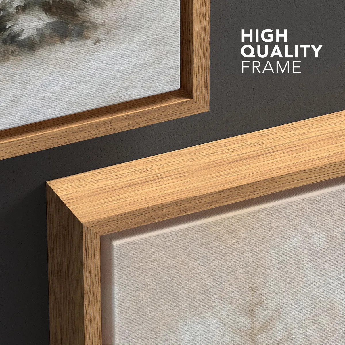 Winter Pine Forest Snowy Landscape Antique Rustic Christmas Painting Vintage Farmhouse Holiday Pi... | Wayfair North America