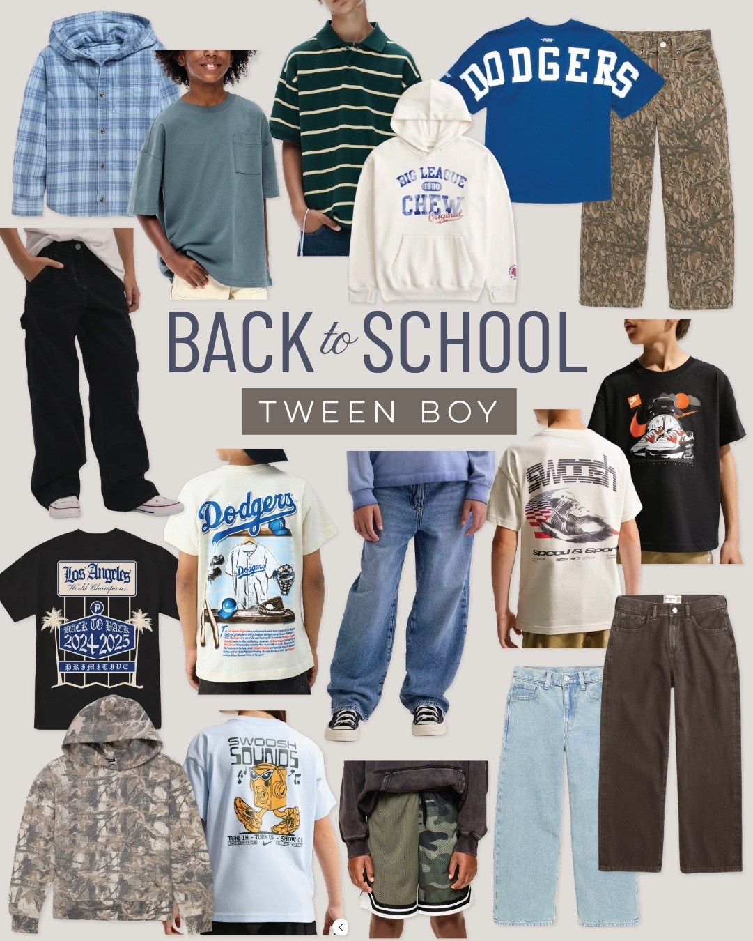The school-year wardrobe refresh starts here. We've rounded up all the trendy, everyday staples he'll want to live in this school year.

#TweenTrends #BackToSchoolStyle #KidsFashion

#LTKmomlife #LTKKids #LTKSeasonal