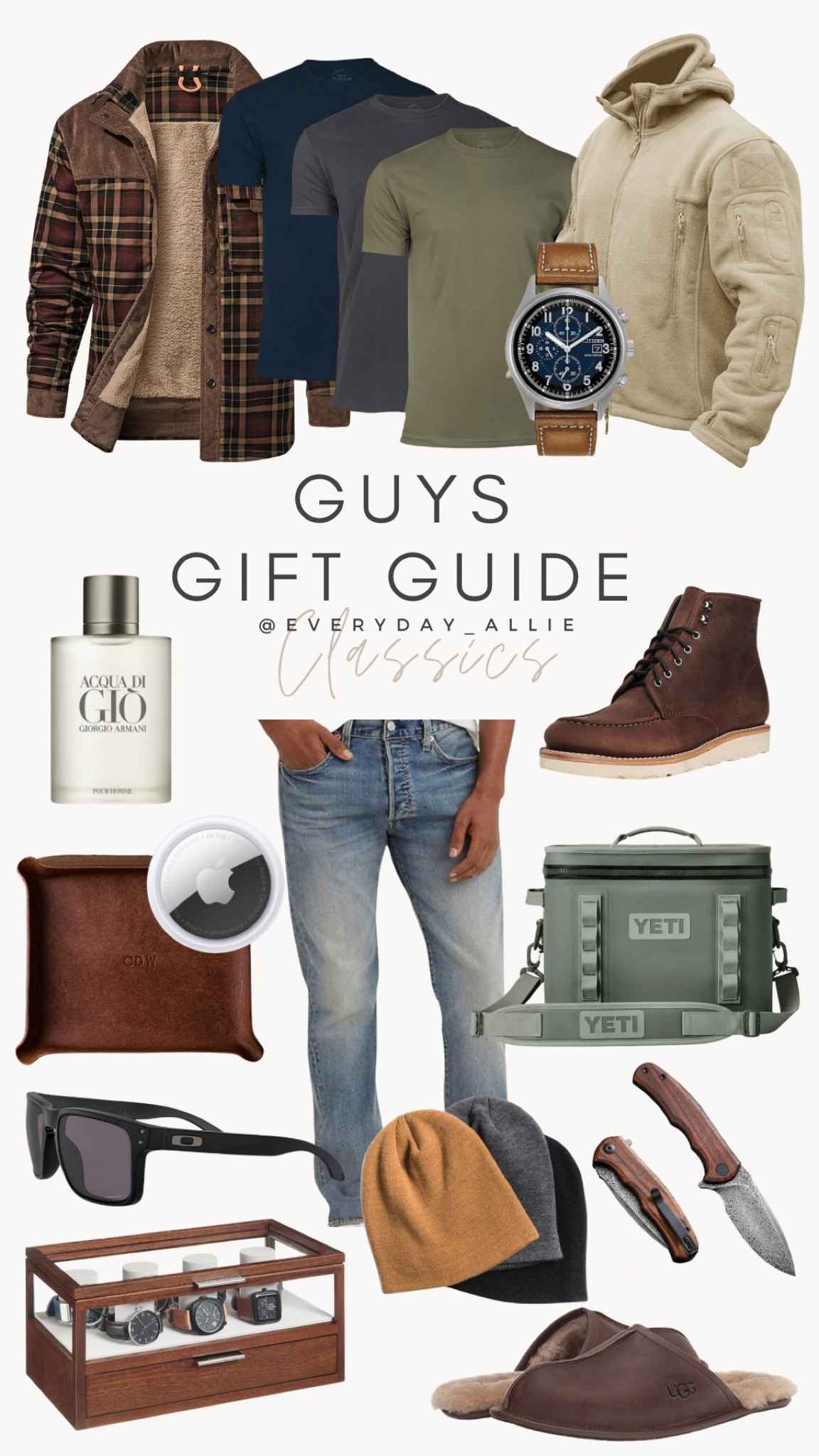 Guys gift guide. All the classics.

MENS gift guide, guys gifts

#LTKHoliday #LTKstyletip #LTKGiftGuide