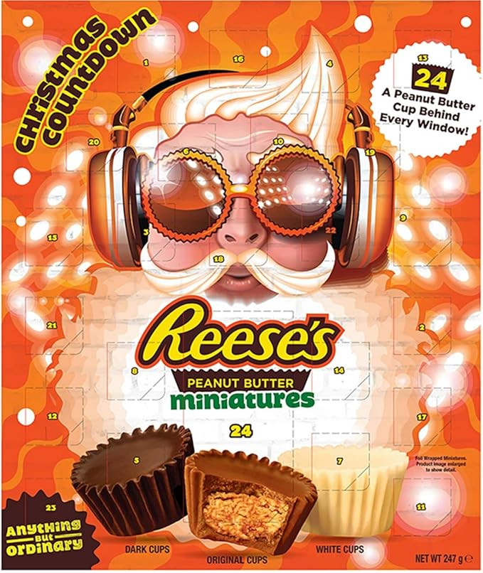 Reeses advent calendar USA American chocolate peanut butter Christmas xmas | Amazon (US)