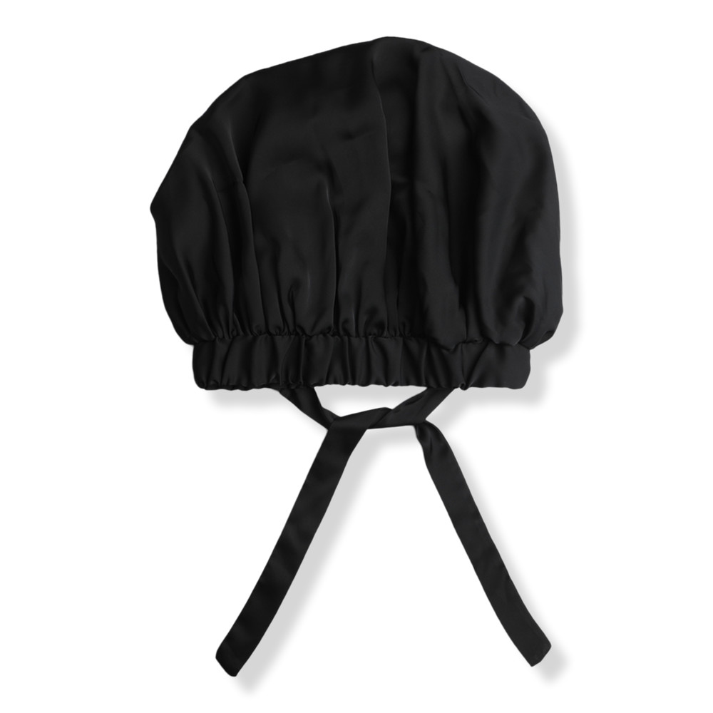 Kitsch Black Satin Sleep Bonnet | Ulta