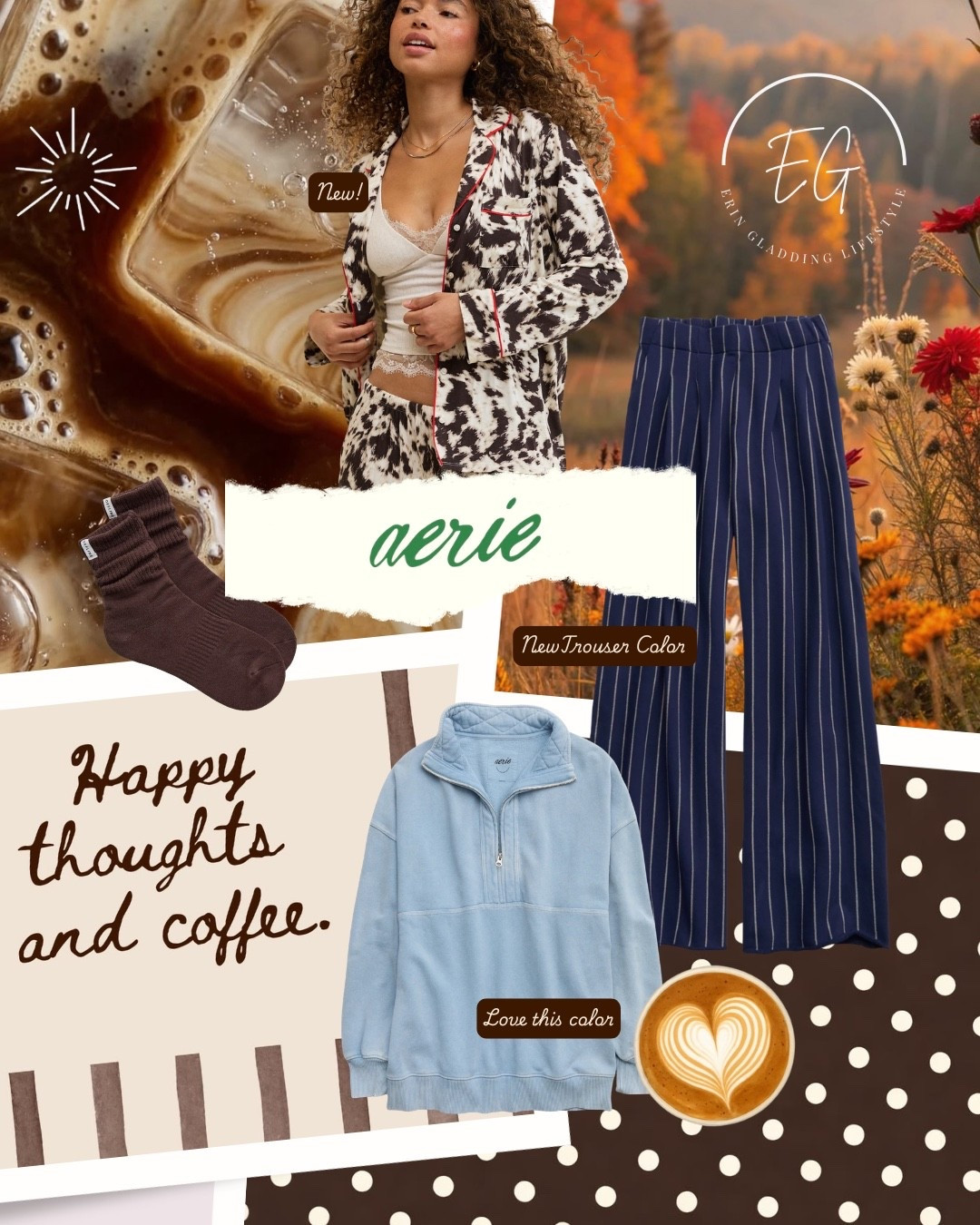 New @Aerie 
Our favorite pajamas, trouser sweats and pullover now I’m new fun trending color ways. Cow print?! Yes please! Navy?! Yep!

#LTKootd #LTKSeasonal #LTKSaleAlert