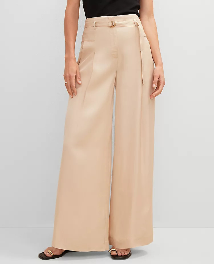 The Statement Wide-Leg Pant | Ann Taylor
