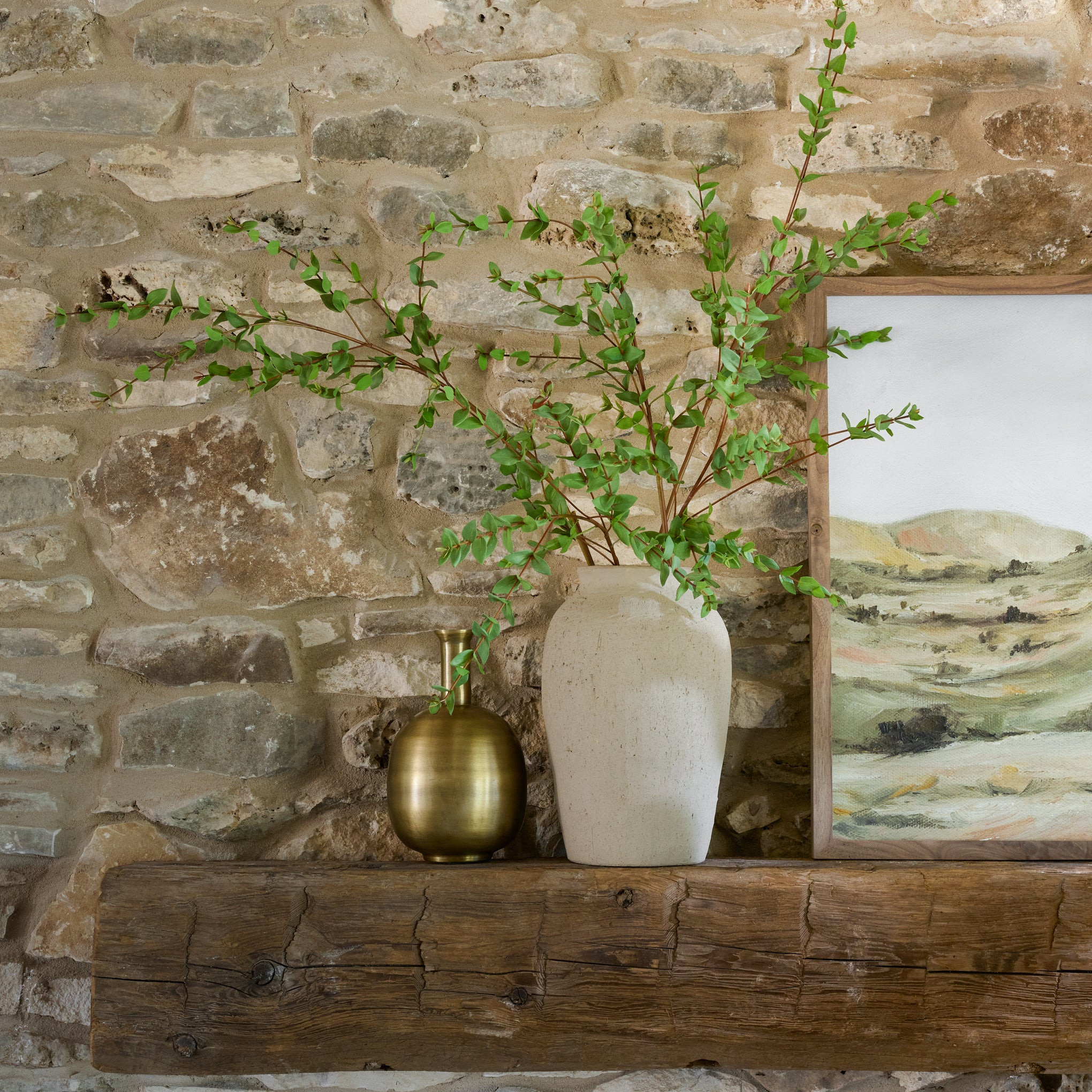 Small Textured Adrienne Vase | Magnolia