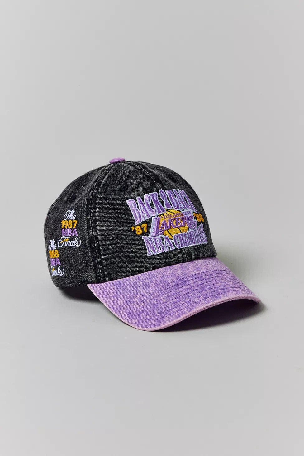 Mitchell & Ness Los Angeles Lakers Champions Dad Hat | Urban Outfitters (US and RoW)