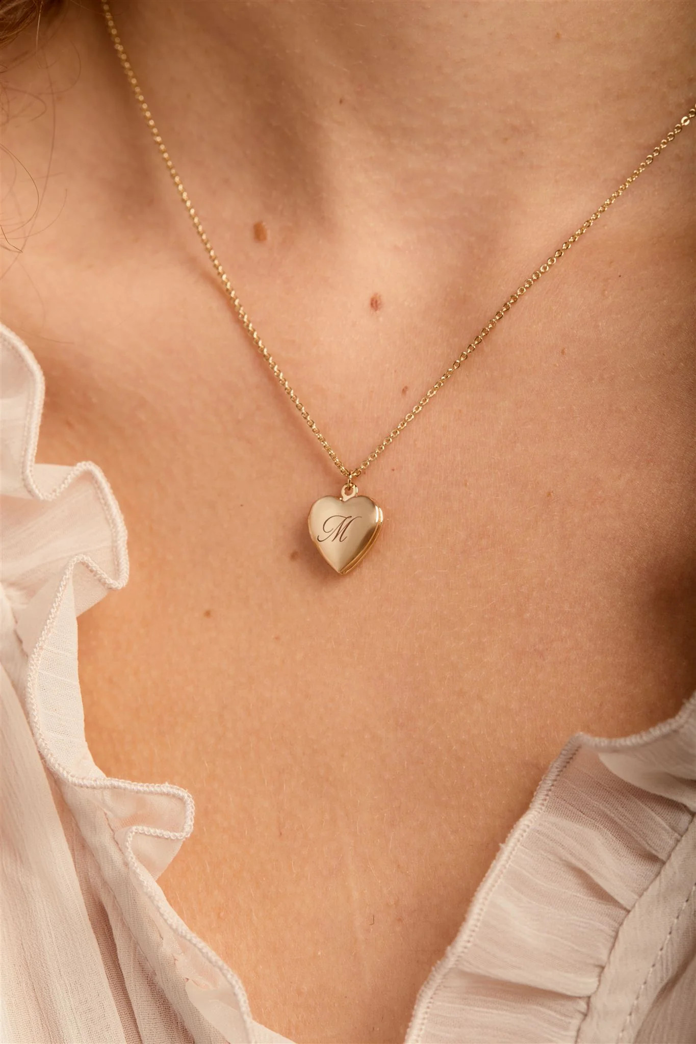 Roxy Initial Necklace | Set & Stones