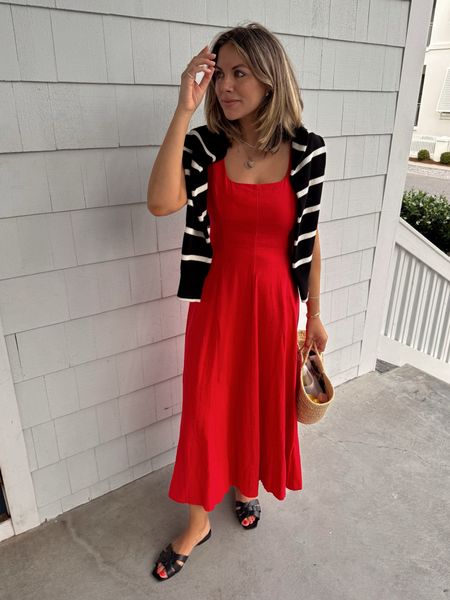 Gap Sale: Red linen dress (small) on sale 

#LTKFindsUnder100 #LTKSaleAlert