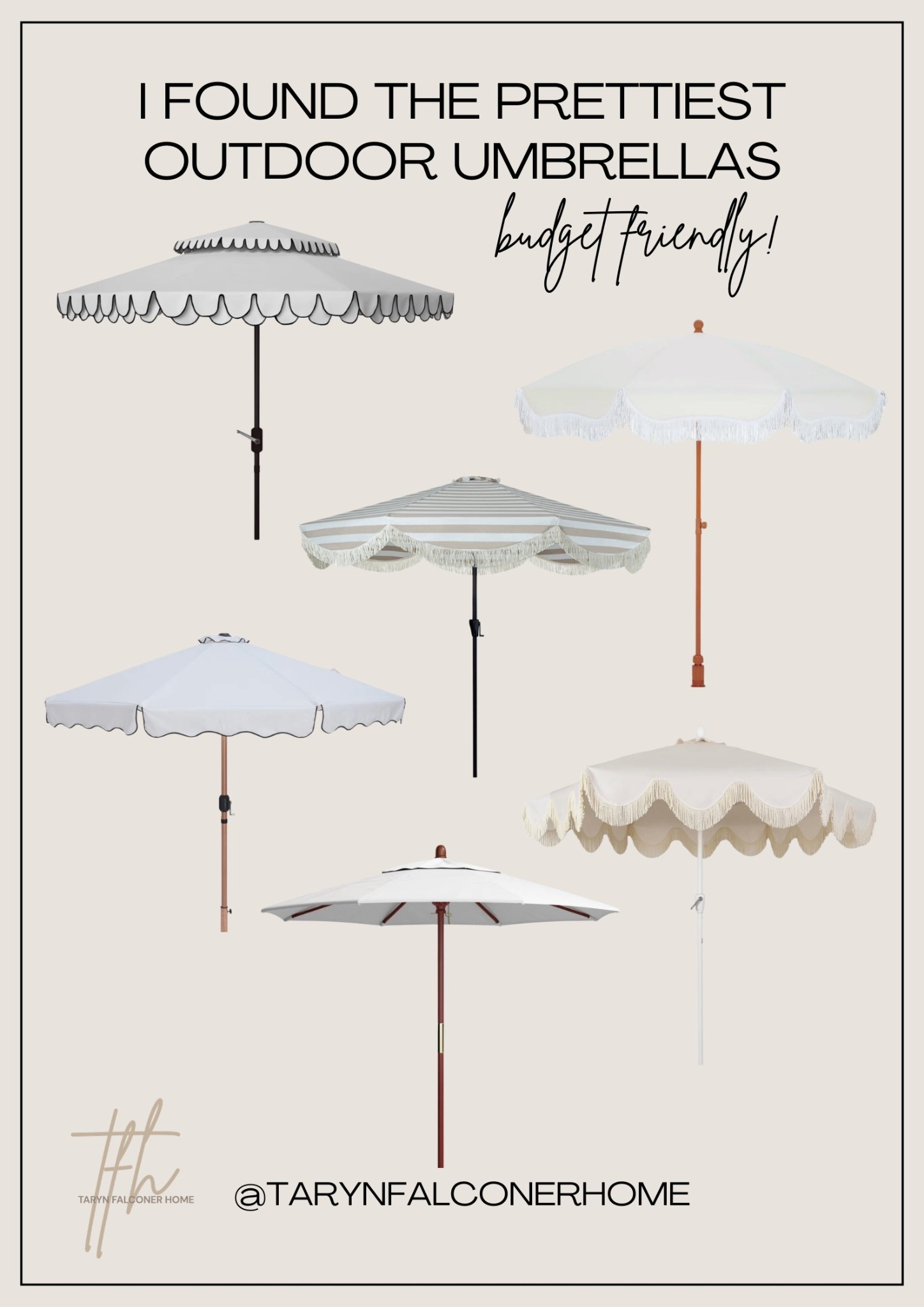 I found the prettiest outdoor umbrellas👌🏼

#outdoorpatio #patioumbrella #umbrella #springpatio #summerpatio ￼

#LTKHome #LTKSeasonal