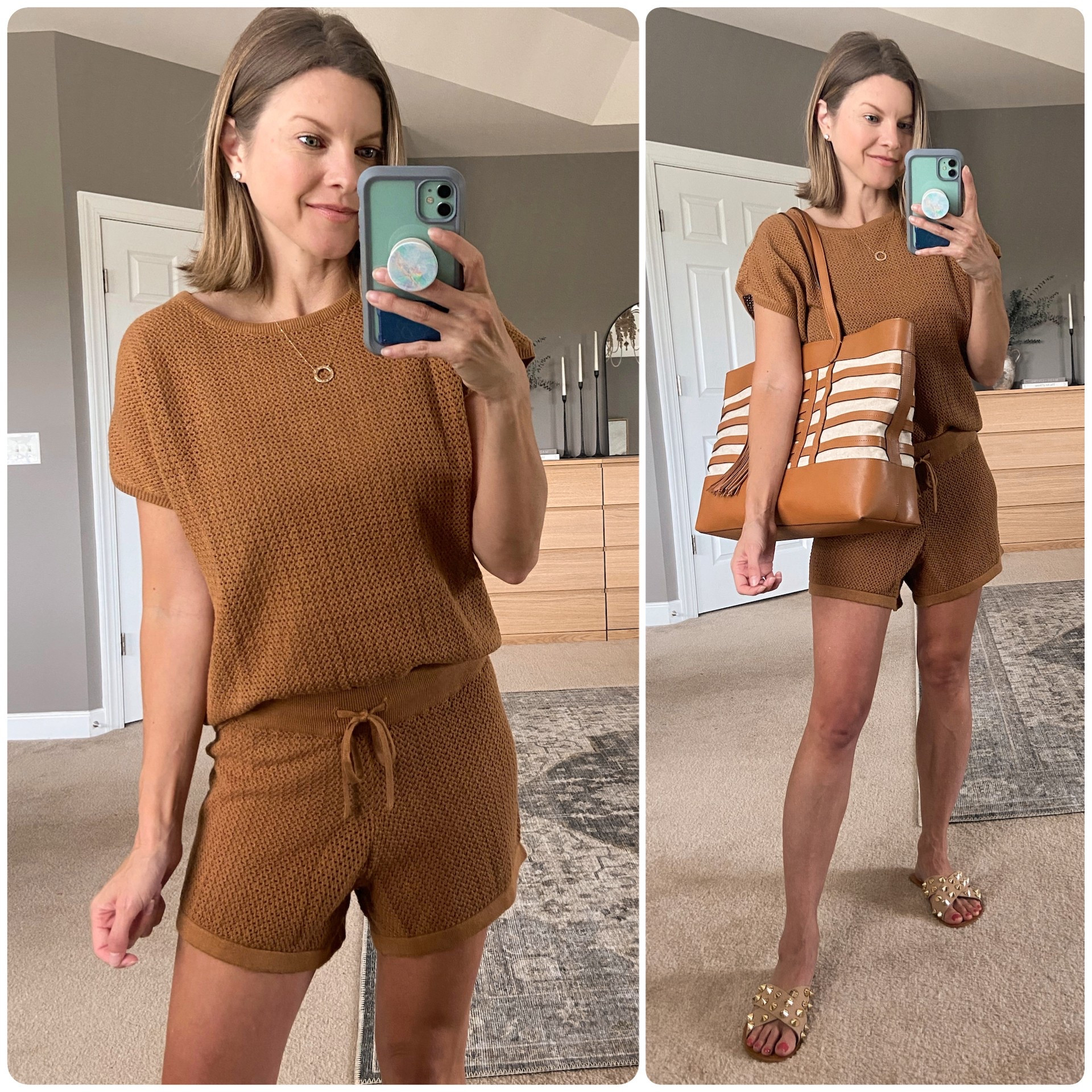 Organic cotton + linen 🤩  sweater-crochet-knit matching set - so good!!! So comfy and also breezy cool 🌴Mix-and-match as separates, or wear together as a matching set.

#LTKPetite #LTKOver40 #LTKSummerEdit
