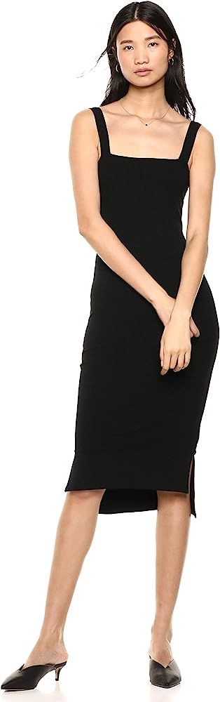 The Drop Women's Amelia Square Neck Strappy Bodycon Midi Tank Dress | Amazon (US)