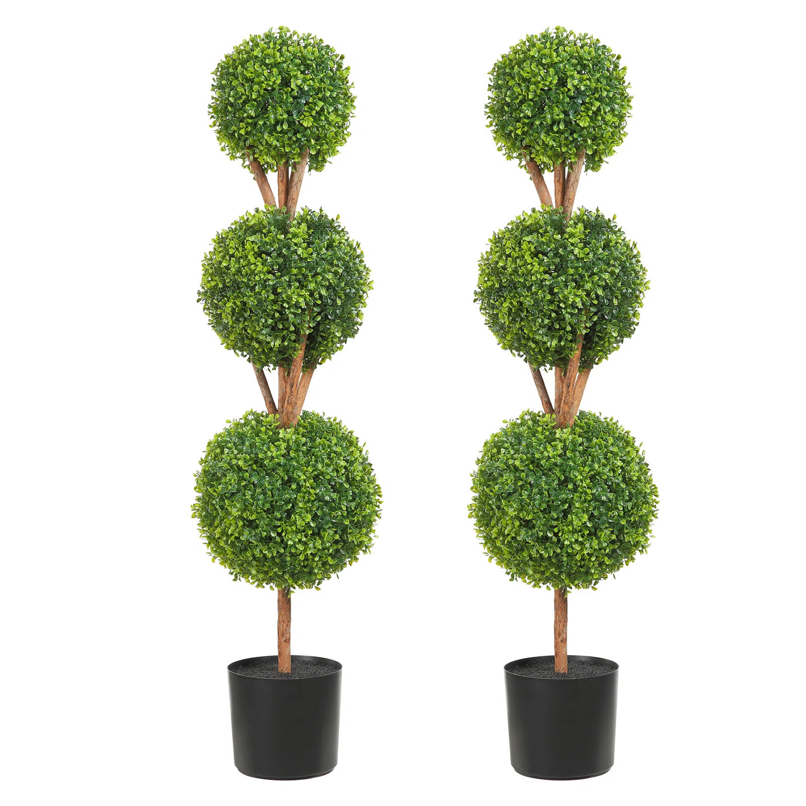 Primrue 48" Artificial Boxwood Topiary in Pot & Reviews | Wayfair | Wayfair North America
