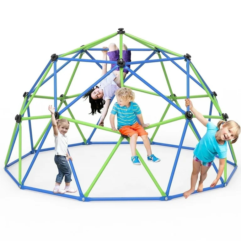 WOSTOO 10FT Climbing Dome,Kids Dome Climber Jungle Gym Outdoor Toddler Play Set for Kids 3-10 Yea... | Walmart (US)