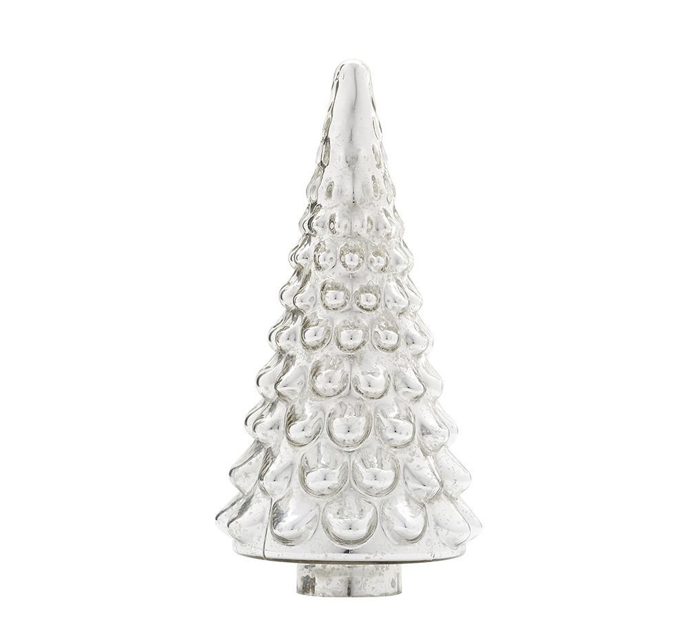 Mercury Glass Tree Cloches | Pottery Barn (US)