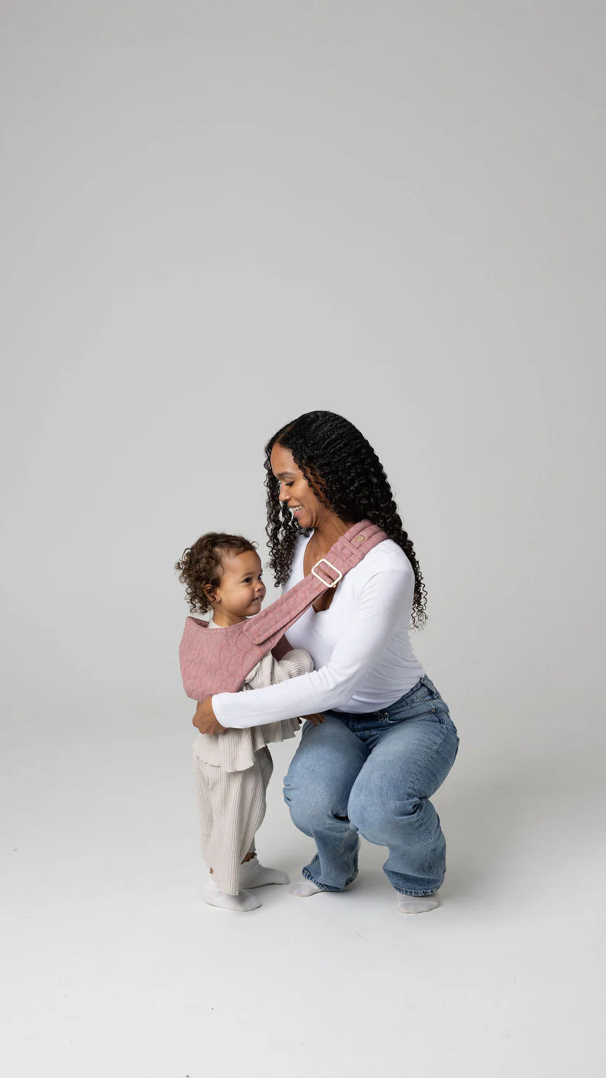 The Monarch Toddler Sling - Mauve Wings | Mabē