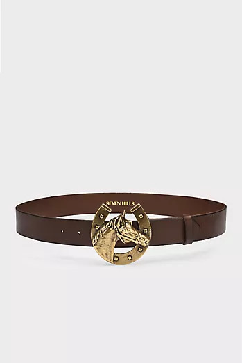 Seven Hills Portola Horse Buckle Belt | Anthropologie (US)