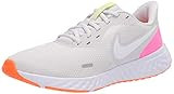 Nike Women's Revolution 5 Running Shoe, Platinum Tint/White-Pink Blast-Total Orange-Lemon Venom, 10. | Amazon (US)