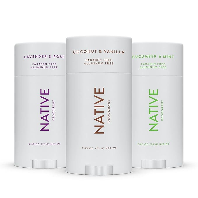 Amazon.com : Native Deodorant | Natural Deodorant for Women and Men, Aluminum Free with Baking So... | Amazon (US)