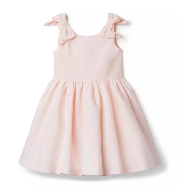 Satin Bow Dress | Janie and Jack