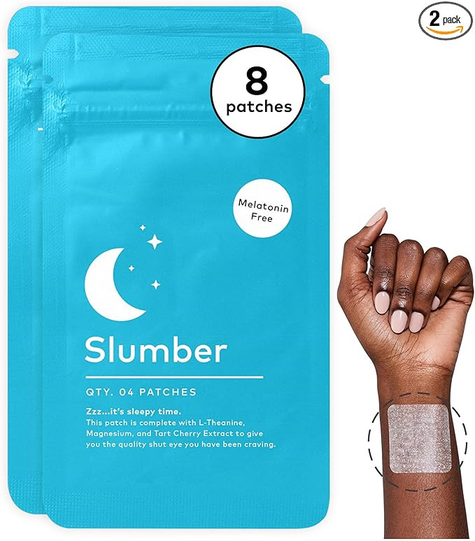 The Good Patch Slumber Sleep Patch Support, Melatonin Free, Sustained Release, Natural Patch with... | Amazon (US)