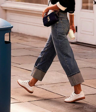 Momentum Gum Sole Hook-and-Loop Low Top Sneakers | Dillard's