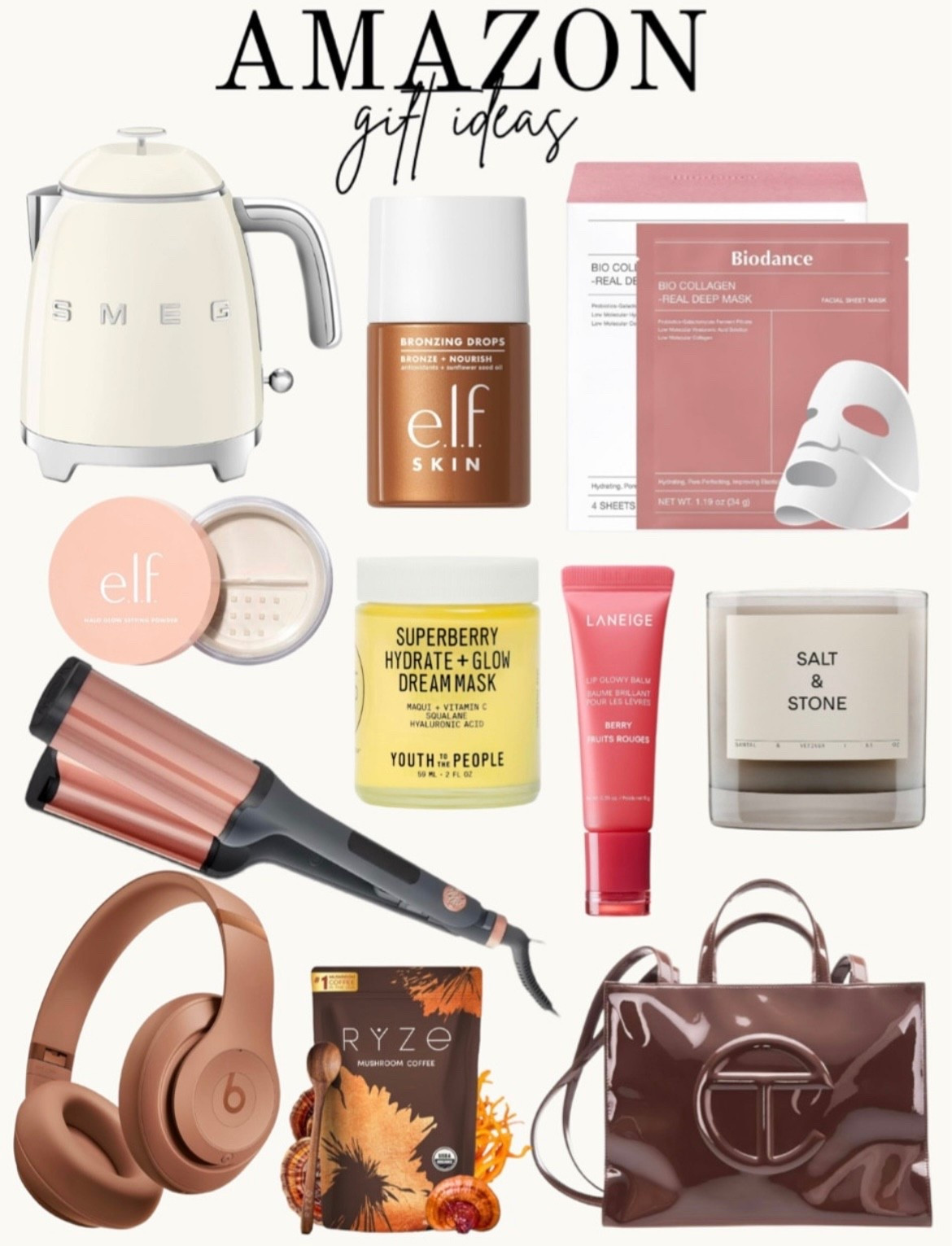 Gift guide finds on Amazon🎁🎄 a lot of these could also make great stocking stuffers 🎄

Beauty, face mask, elf cosmetics, make up, gifts for her, hair accessories, curling wand, headphones, coffee, handbag, candle, holiday gifts



#LTKGiftGuide #LTKHoliday #LTKSeasonal