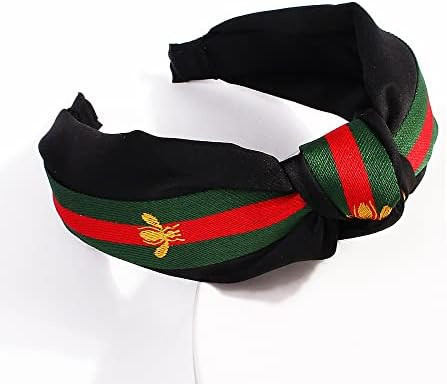 LBxiang Knotted Bee Animal Headbands for Women Fabric Knotted Headband Head Buckle wide Hair Acce... | Amazon (US)
