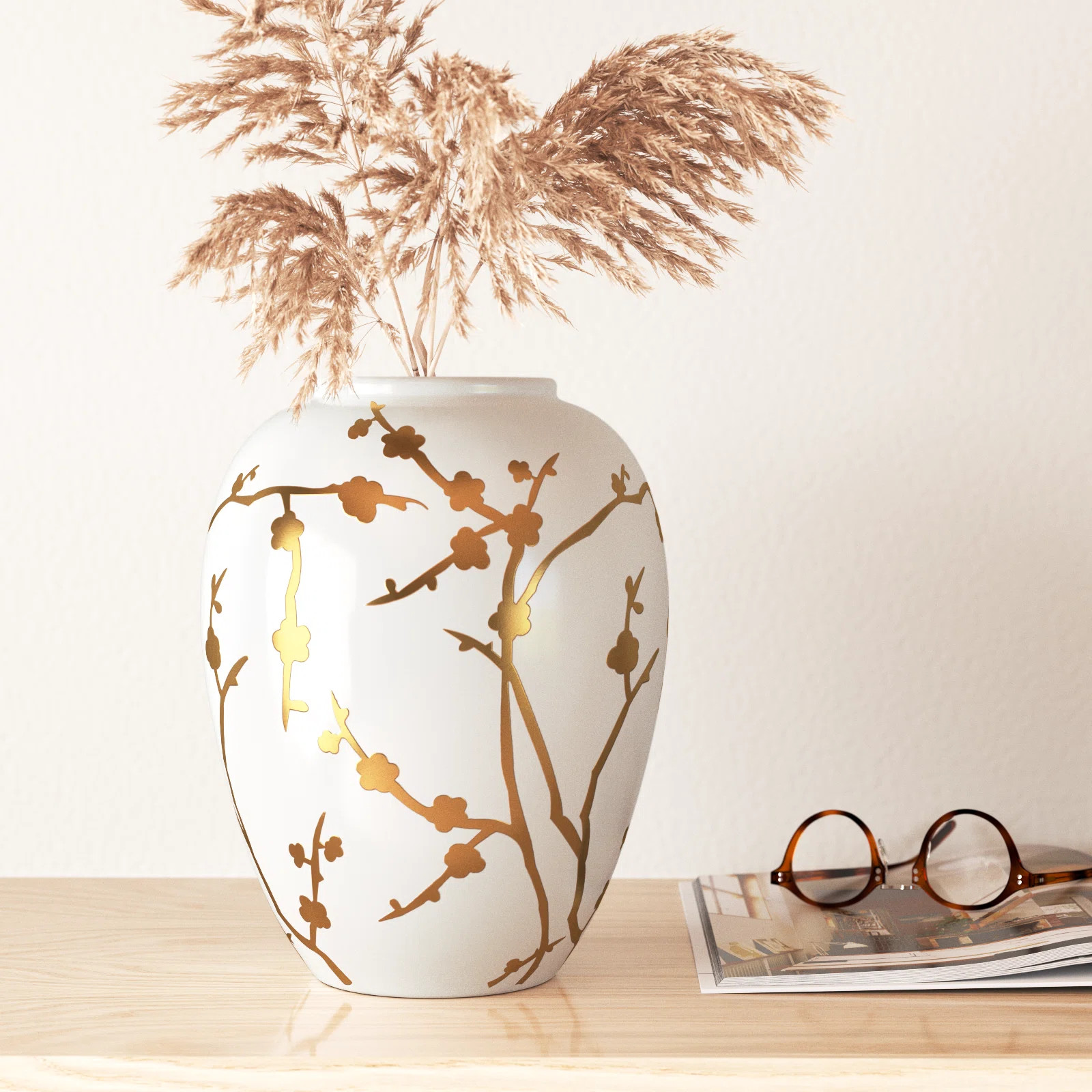 Willa Arlo Interiors Parikh Handmade Ceramic / Porcelain Table Vase & Reviews | Wayfair | Wayfair North America