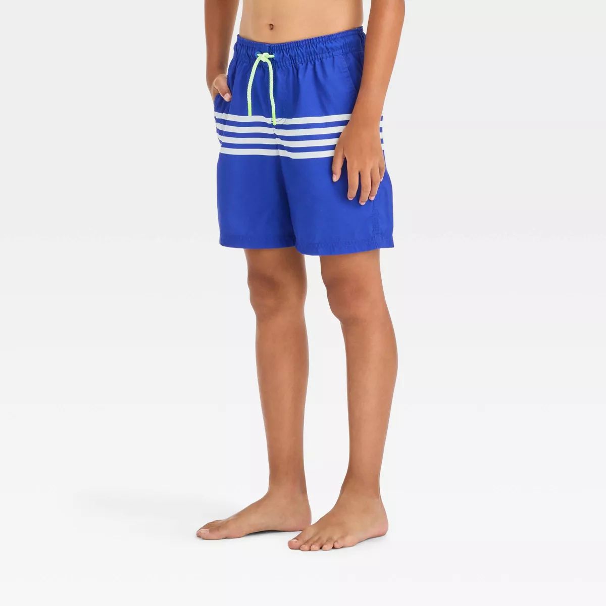 Boys' Striped Swim Shorts - Cat & Jack™ | Target