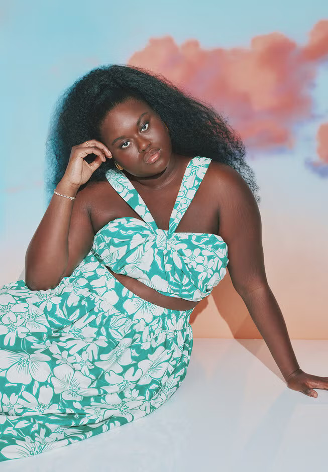 Split Strap Crop Top | Eloquii